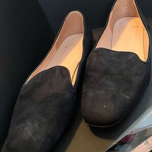 J. Crew Men's Dark Suede Slip-Ons